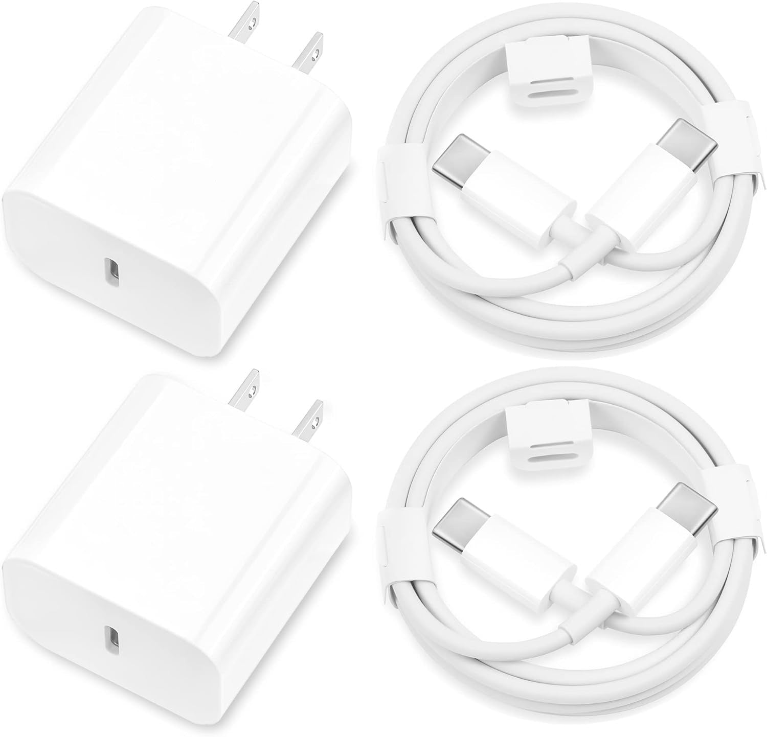 Apple Fast Charger 2-Pack with USB-C Cable
