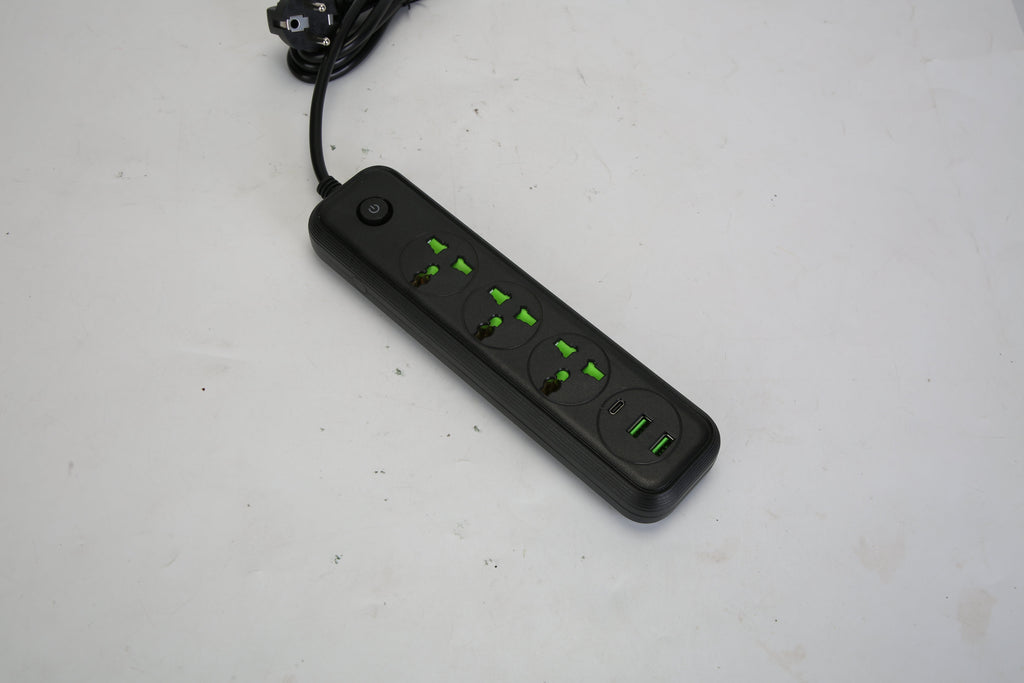Power Strip with USB & Extension Cord