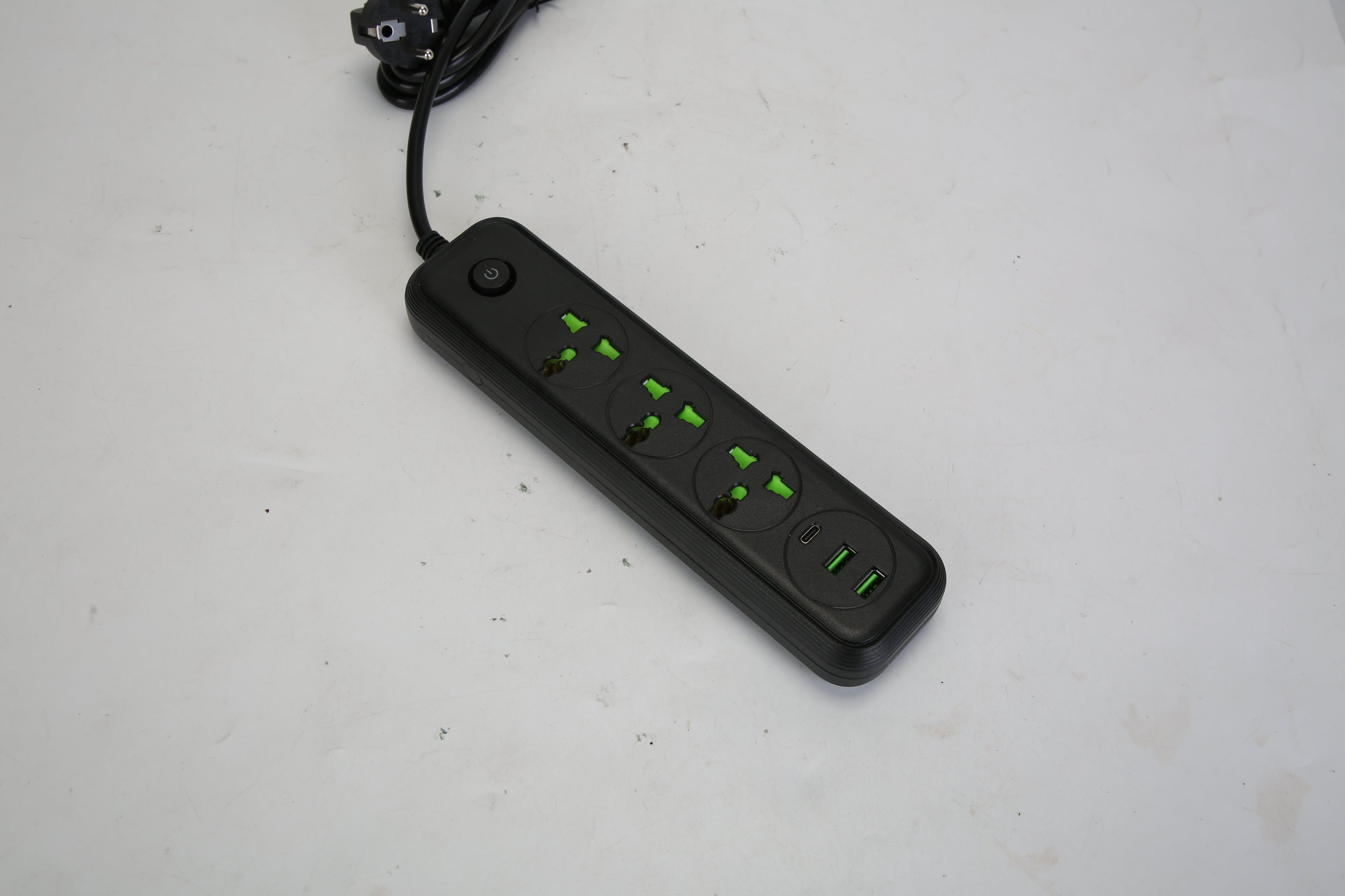 Power Strip with USB & Extension Cord
